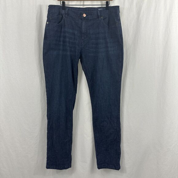 Mugsy Good Hangs FLX9CSB Dark Wash Blue Denim Jeans Mens 40X34 Preppy Casual - Picture 1 of 12